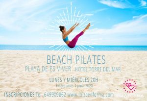 Pilates en la playa - Ibiza
